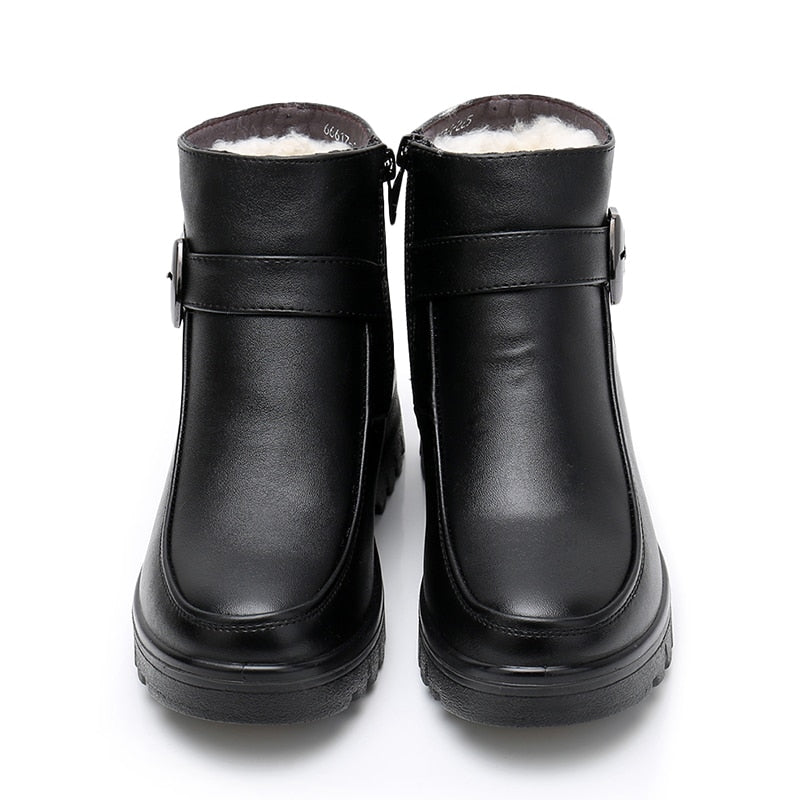 Botte en Cuir Celine