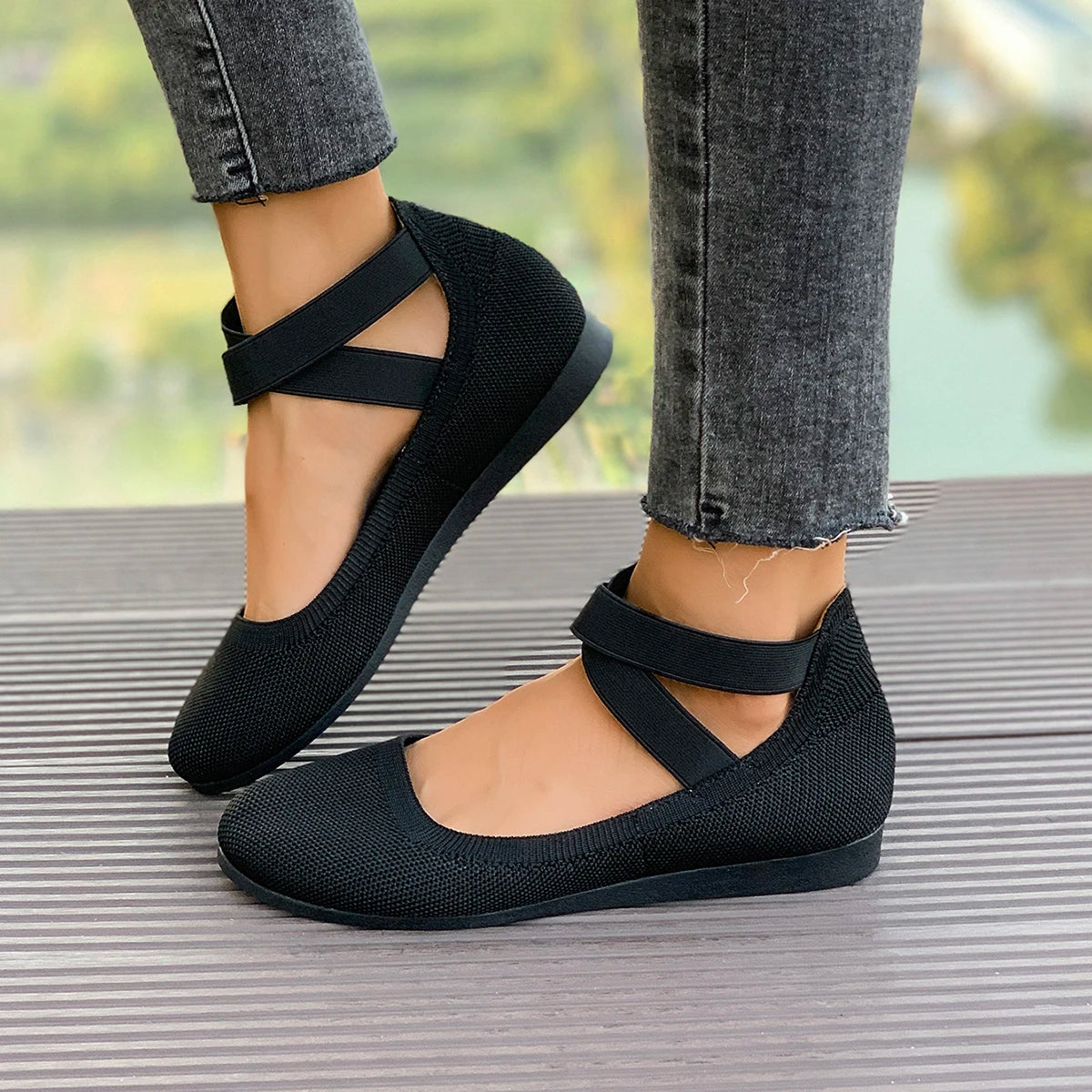 Nuage doux Chic ☁️ - Chaussures plates super confortables (ergonomiques)