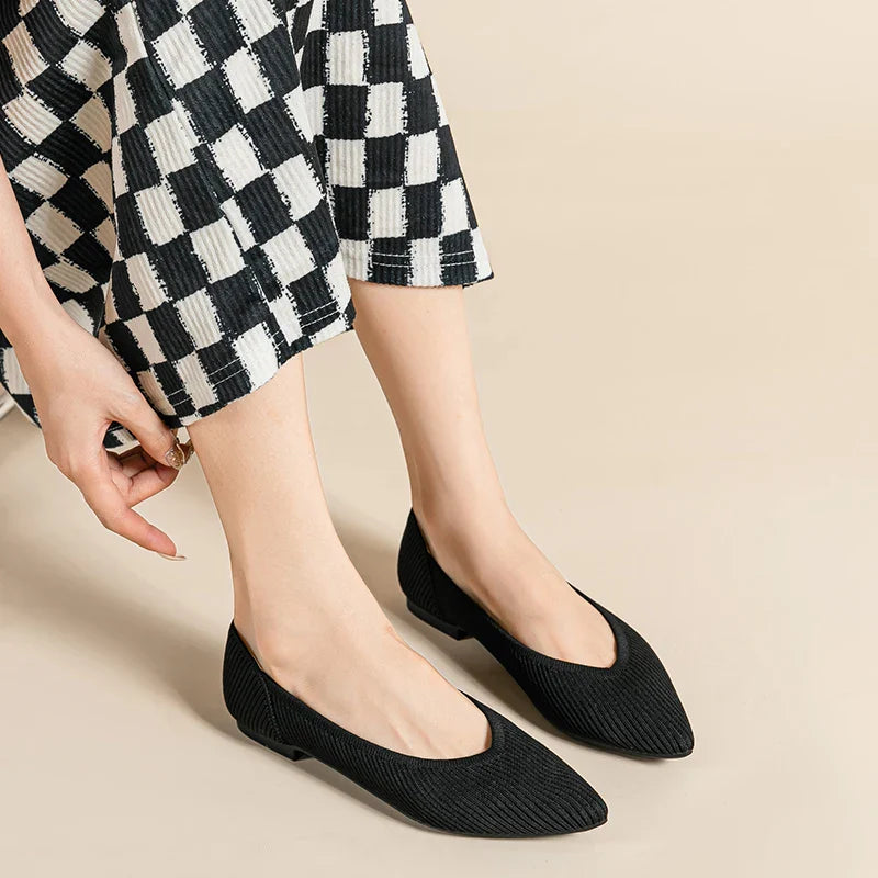 Isadora Luxor Flat - Chaussure de style ballerine très élégante et confortable