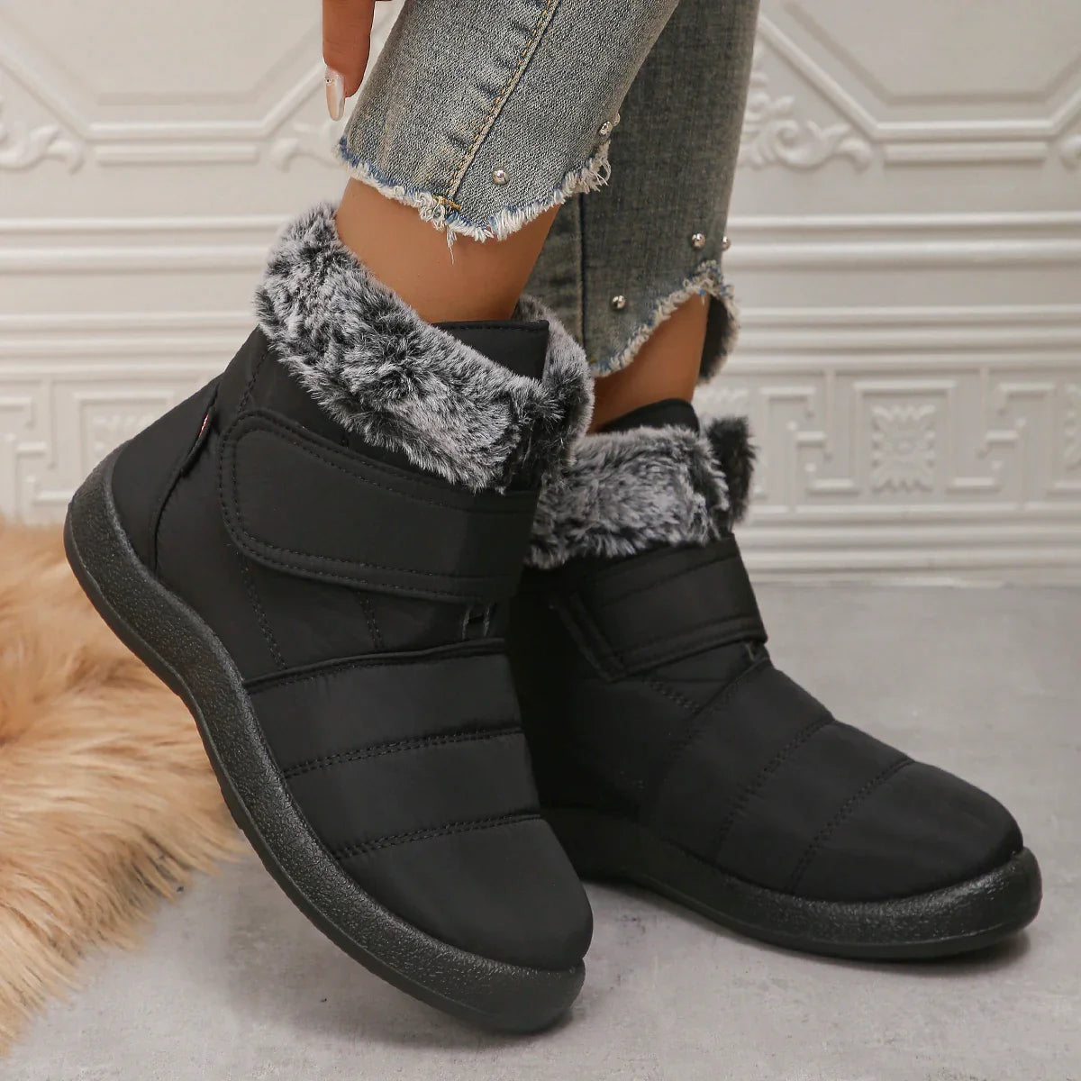 Denisse Marie - Botte Super Confortable et Chaude (Imperméable)
