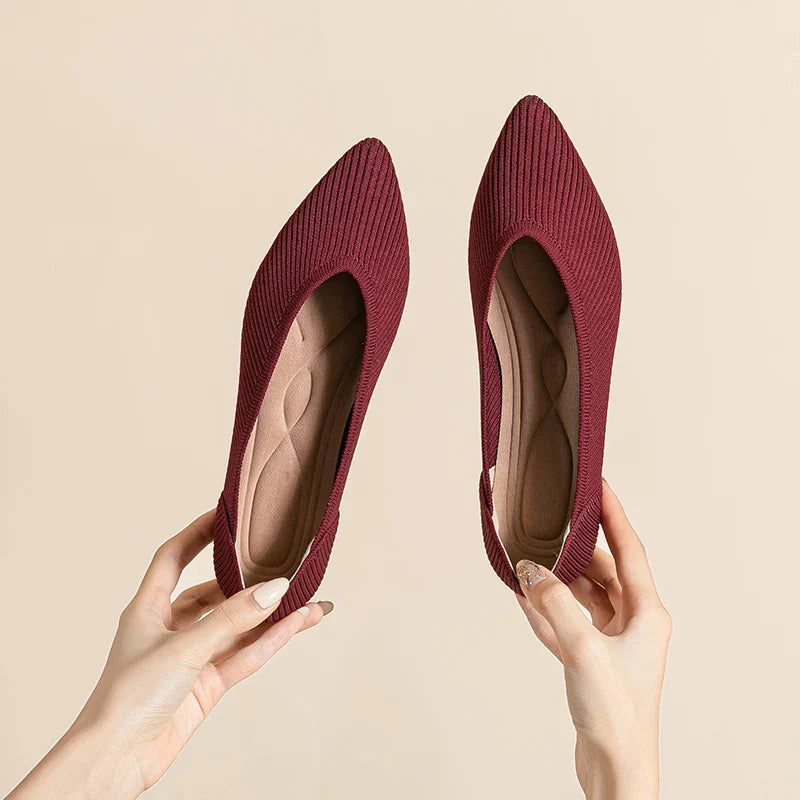 Isadora Luxor Flat - Chaussure de style ballerine très élégante et confortable