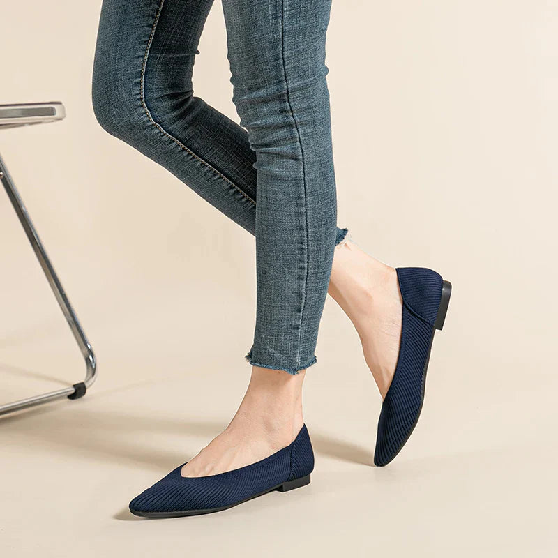 Isadora Luxor Flat - Chaussure de style ballerine très élégante et confortable