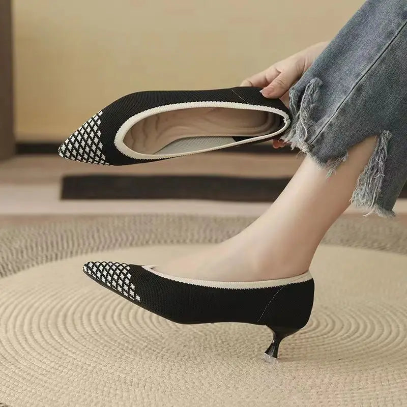 Miss Isadora Stiletto 2.0 – Escarpin Élégant à Petit Talon Ultra-Confortable