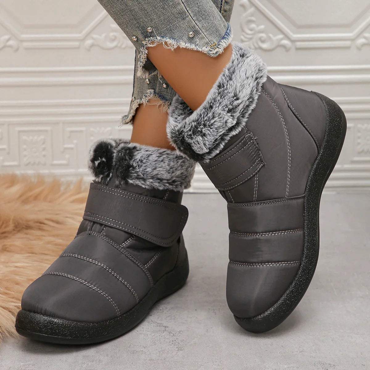 Denisse Marie - Botte Super Confortable et Chaude (Imperméable)
