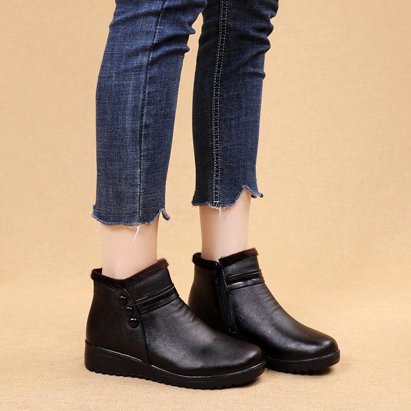 Botte Automne & Hiver Braga - Imperméable et veloutée