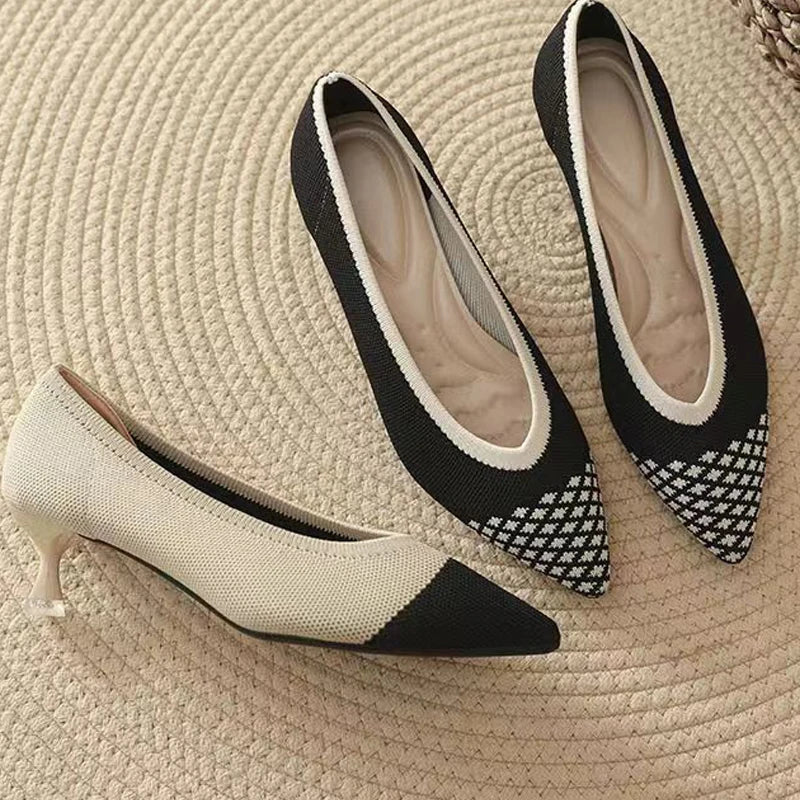 Miss Isadora Stiletto 2.0 – Escarpin Élégant à Petit Talon Ultra-Confortable