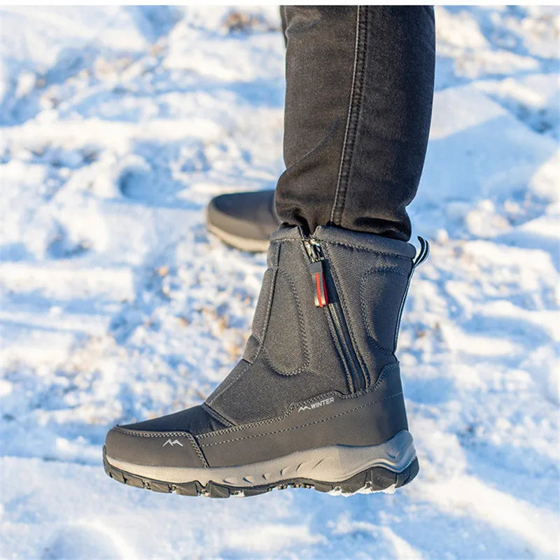 š„¾ Bottes dāHiver Homme HeatGuard⢠ā Chaleur, Style et Grande Taille