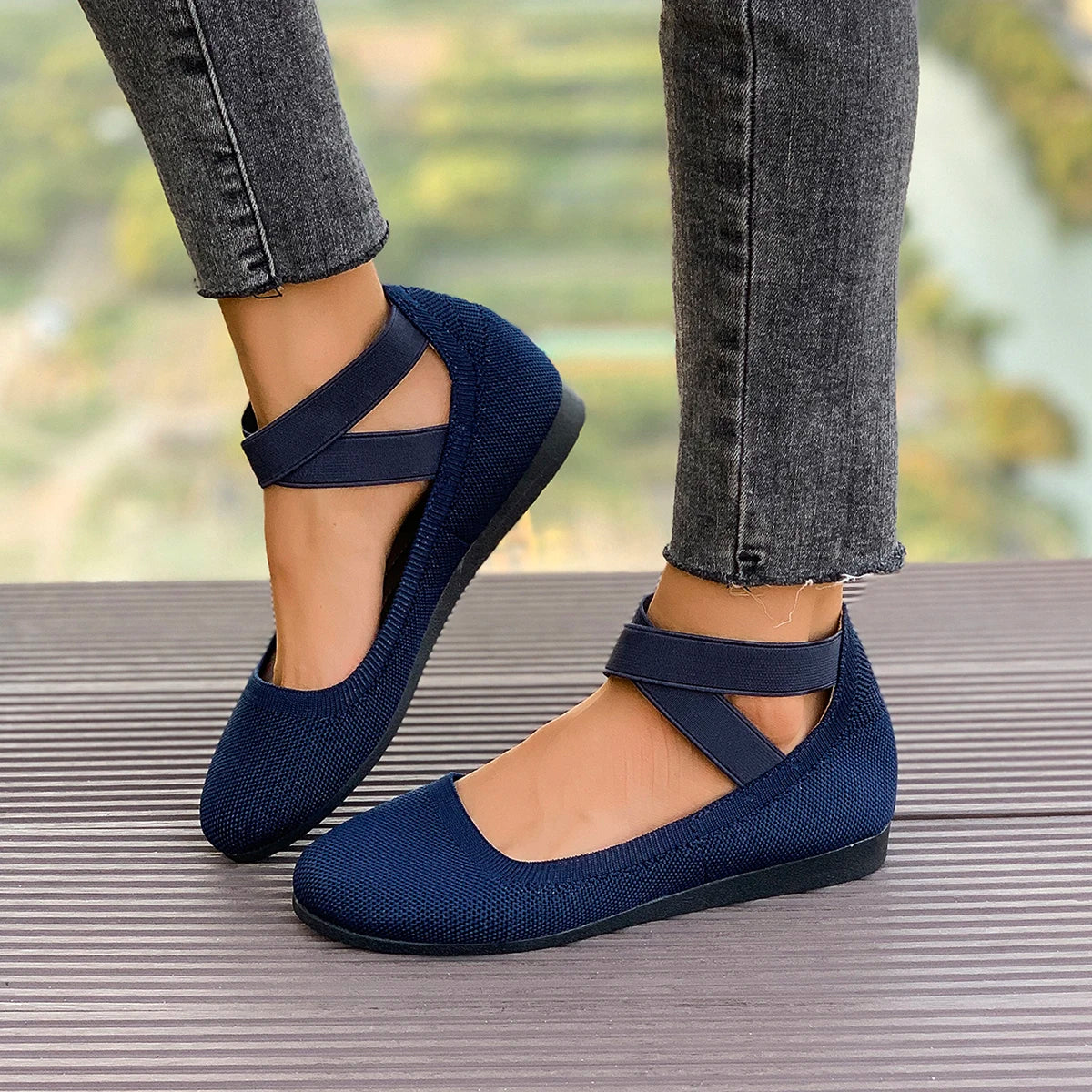 Nuage doux Chic ☁️ - Chaussures plates super confortables (ergonomiques)