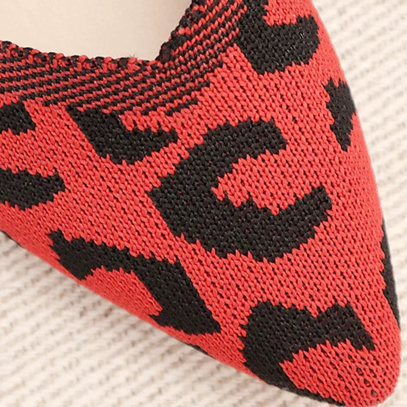 Leopard Fashion â Ballerine Chic et Ultra-Confortable đâš