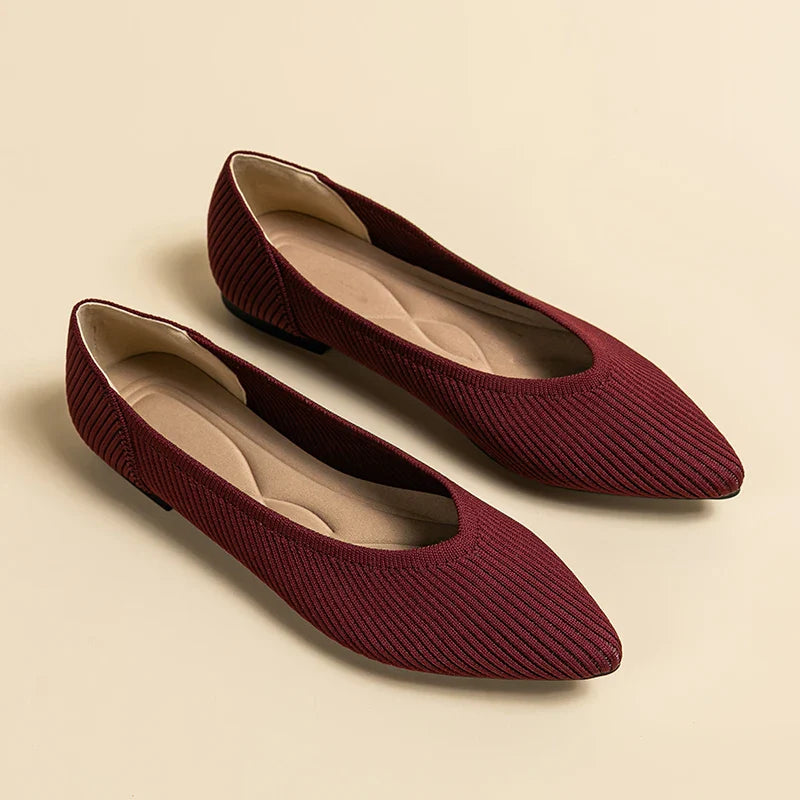 Isadora Luxor Flat - Chaussure de style ballerine très élégante et confortable