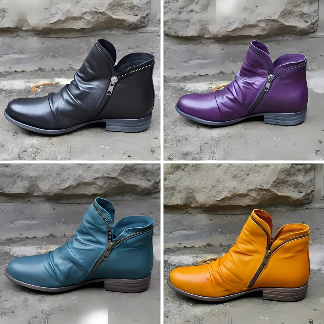 Helia Mariette™ – La Botte Super Confortable de l’Automne 🍂