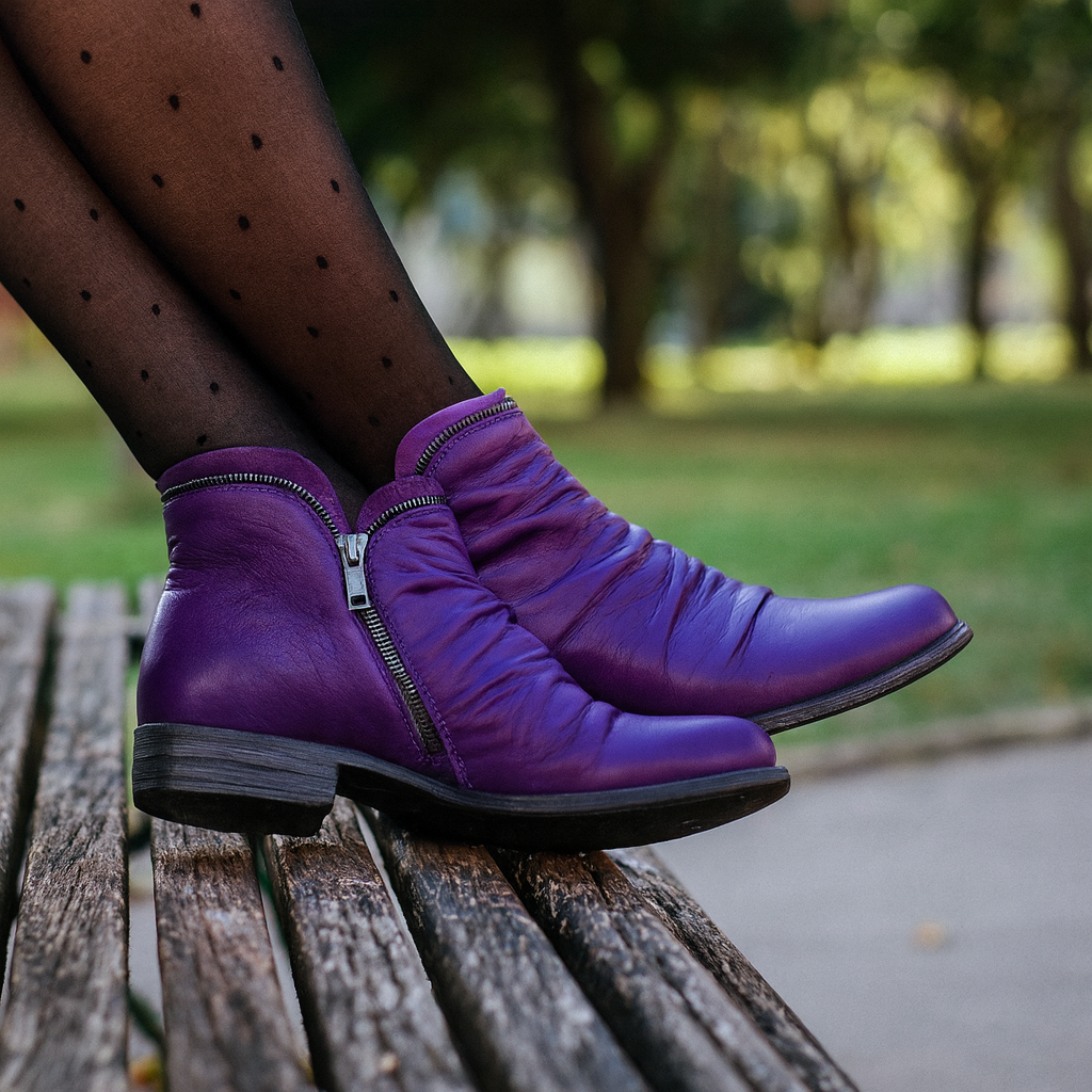 Helia Mariette™ – La Botte Super Confortable de l’Automne 🍂