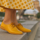 Lusitanna™ Grace Derby – Chaussure pour femme en cuir véritable ultra confortable