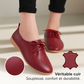 Lusitanna™ Grace Derby – Chaussure pour femme en cuir véritable ultra confortable