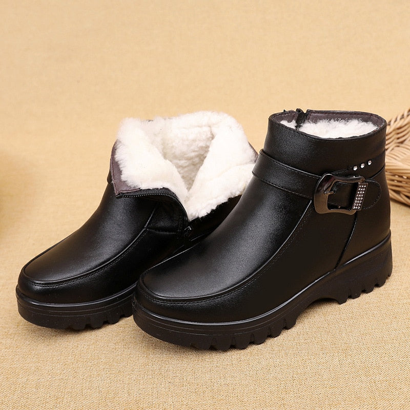 Botte en Cuir Celine