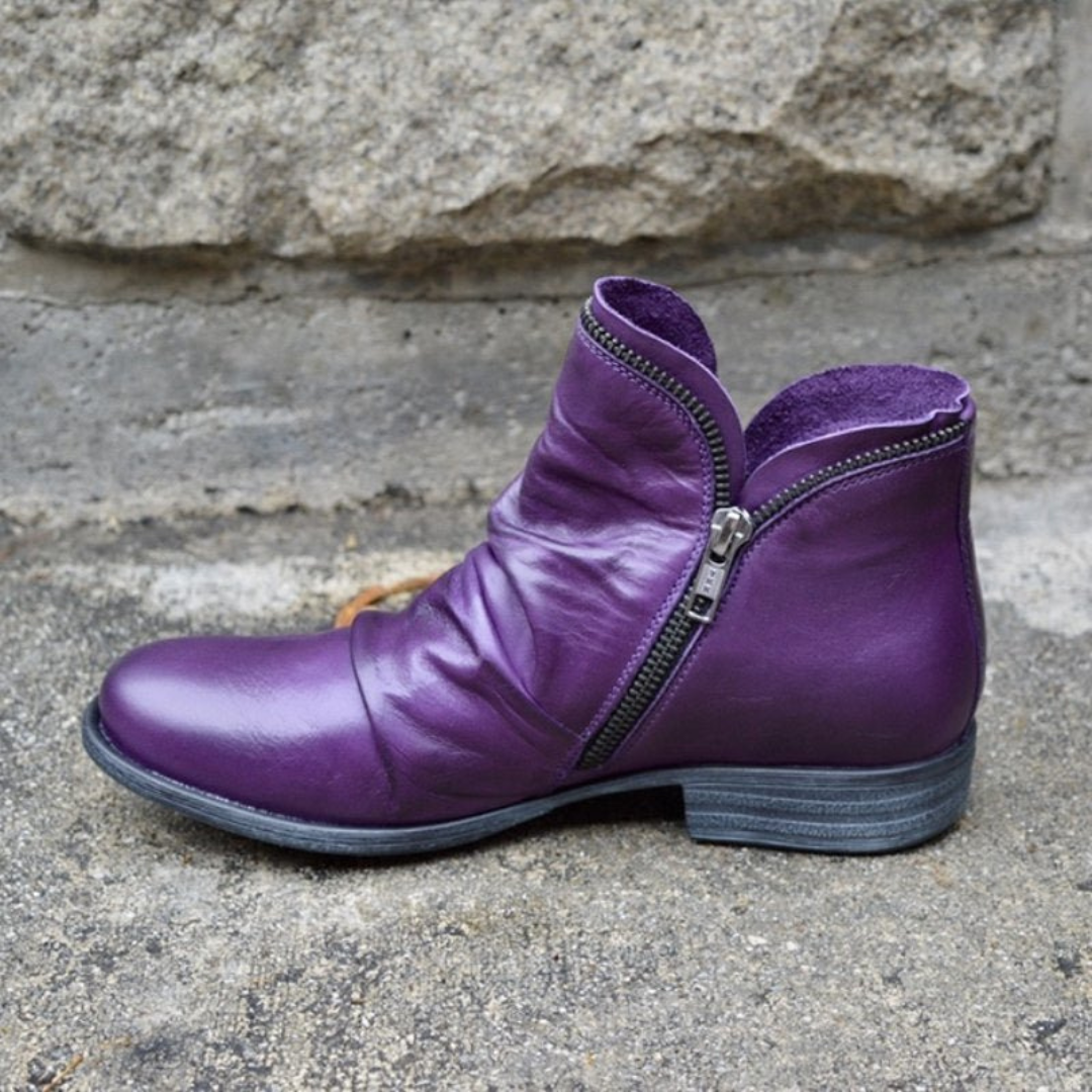 Helia Mariette™ – La Botte Super Confortable de l’Automne 🍂