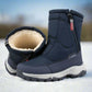 🥾 Bottes d’Hiver Homme HeatGuard™ – Chaleur, Style et Grande Taille