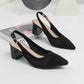 Sandrah Isadora - Chaussures à Talons Moyens Très Élégantes et Confortables