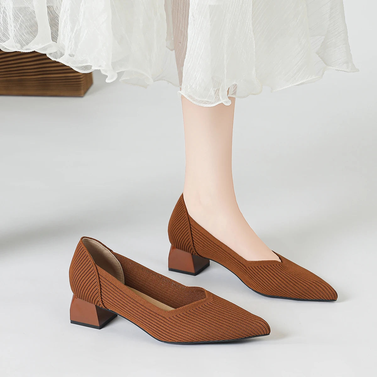 Escarpins ÉlégancePointue™ – Style & Confort Grande Taille