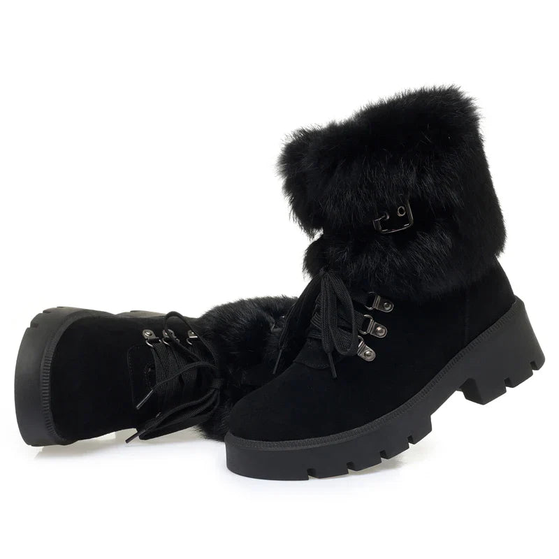 Tatianna Daux – Botte en Cuir Véritable