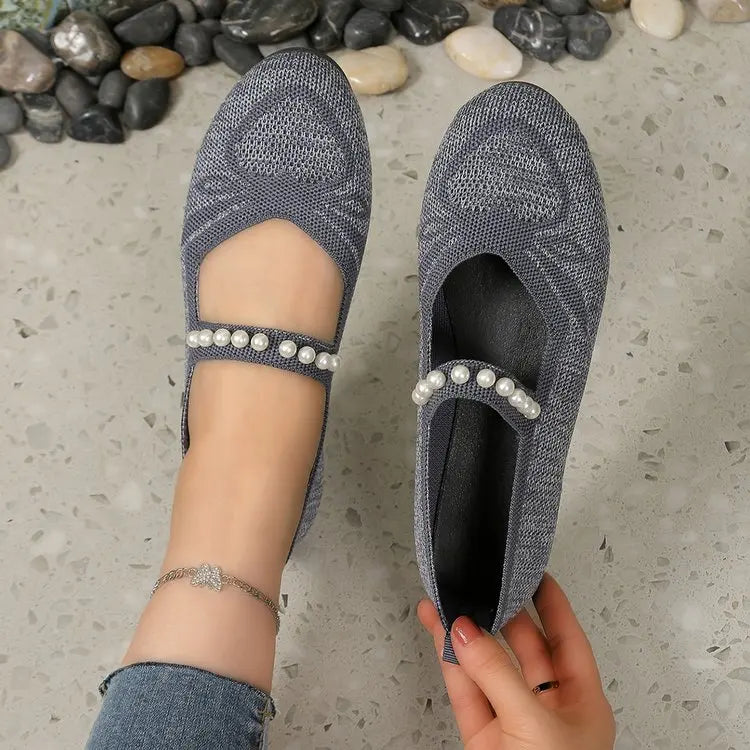 Pearlitta Marie - Chaussure Semi-Orthopédique en Maille Respirante Ultra-légère