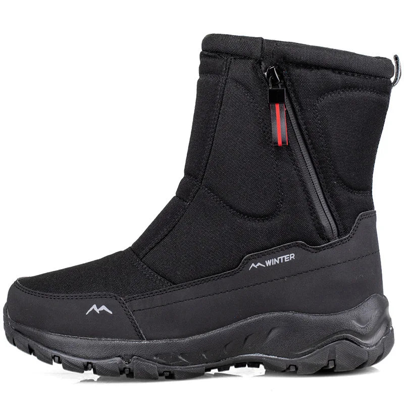 🥾 Bottes d’Hiver Homme HeatGuard™ – Chaleur, Style et Grande Taille
