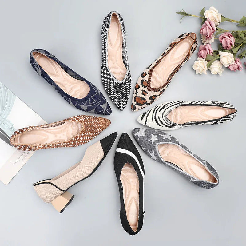 Miss Isadora Pump 4.0 – Escarpin à Talon Bloc Élégant et Ultra-Confortable