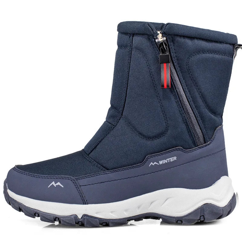 🥾 Bottes d’Hiver Homme HeatGuard™ – Chaleur, Style et Grande Taille