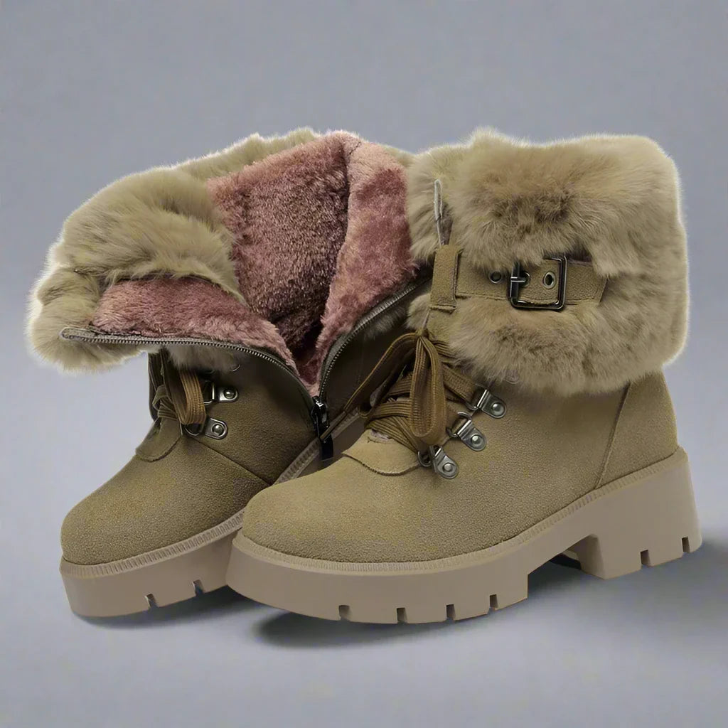Tatianna Daux – Botte en Cuir Véritable
