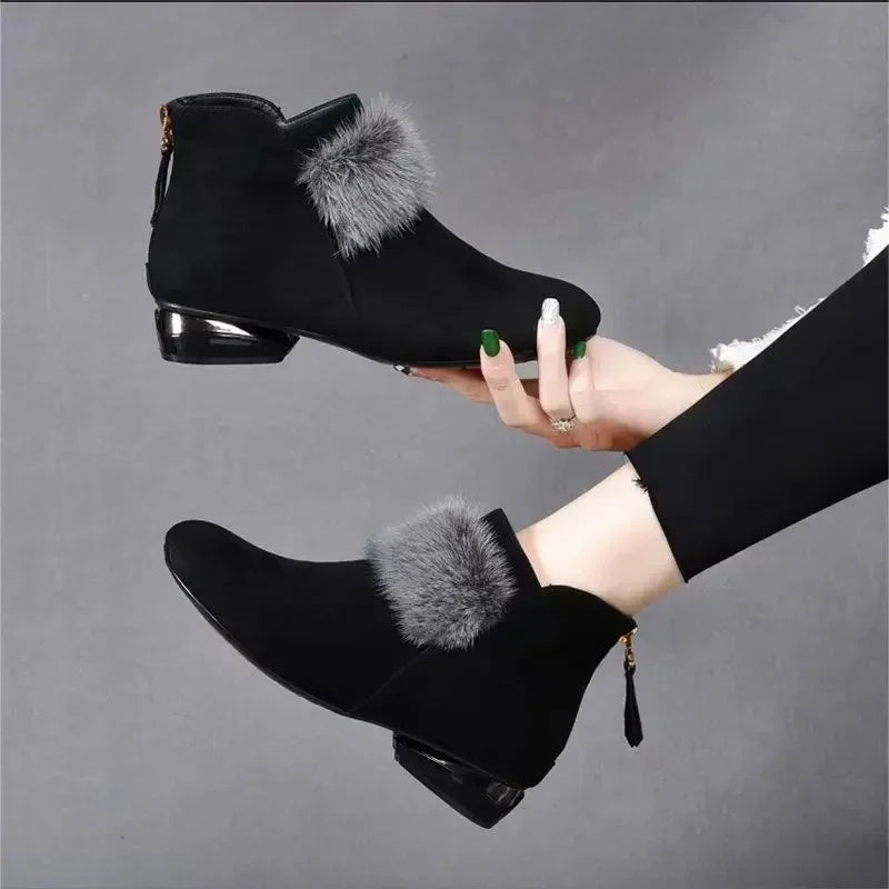 Catarina ⭐ – Botte Doublée, Très Chaude et Confortable