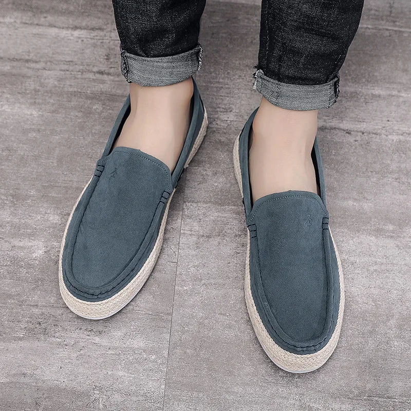 Lusitanna II Classic – Mocassin Homme en Suédine