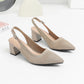 Sandrah Isadora - Chaussures à Talons Moyens Très Élégantes et Confortables
