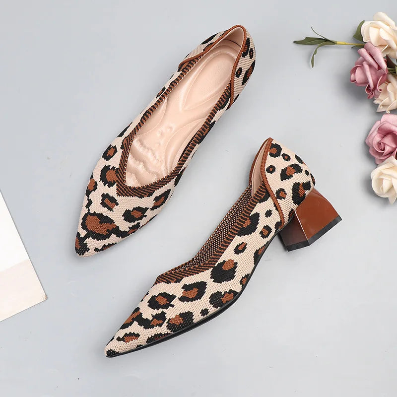 Miss Isadora Pump 4.0 – Escarpin à Talon Bloc Élégant et Ultra-Confortable