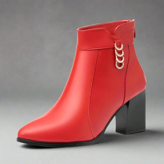 Giorgia Aire – Botte en Cuir Véritable
