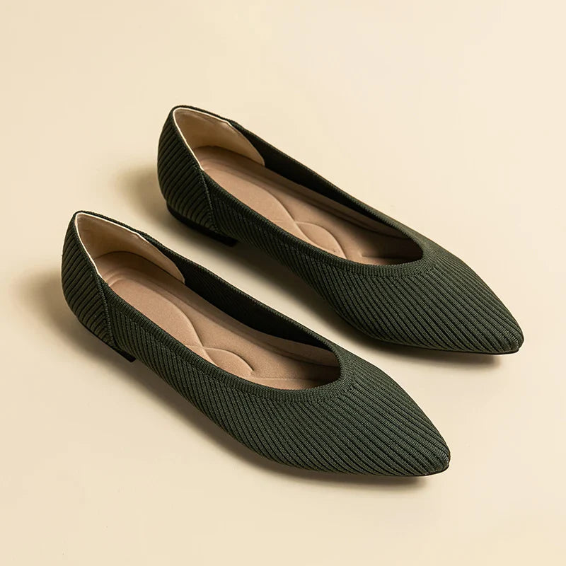 Isadora Luxor Flat - Chaussure de style ballerine très élégante et confortable