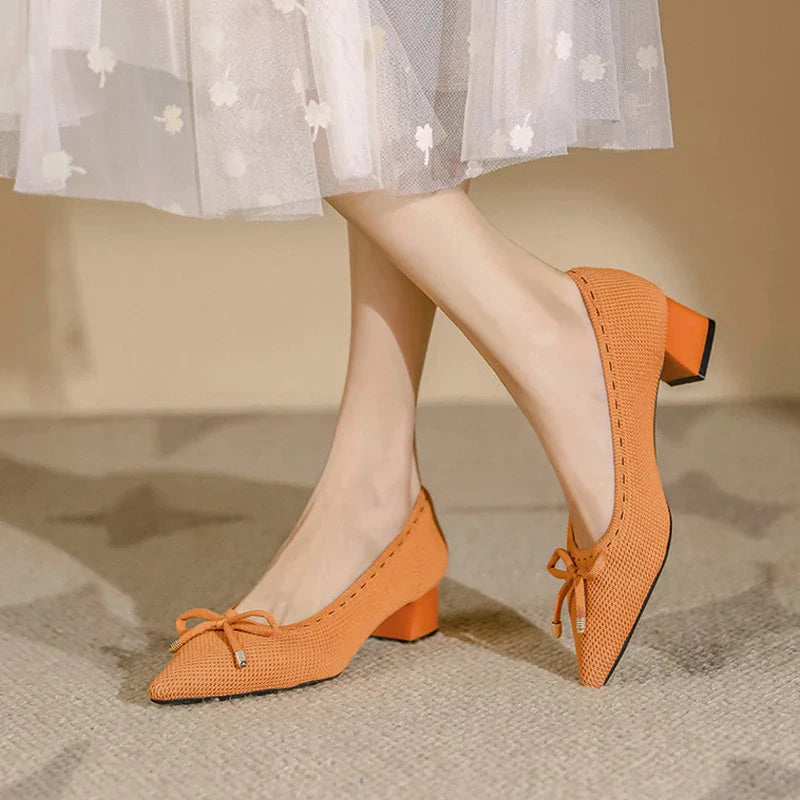 Miss Isadora Lianna Pump – Escarpin à Talon Bloc Élégant et Confortabl