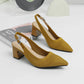 Sandrah Isadora - Chaussures à Talons Moyens Très Élégantes et Confortables