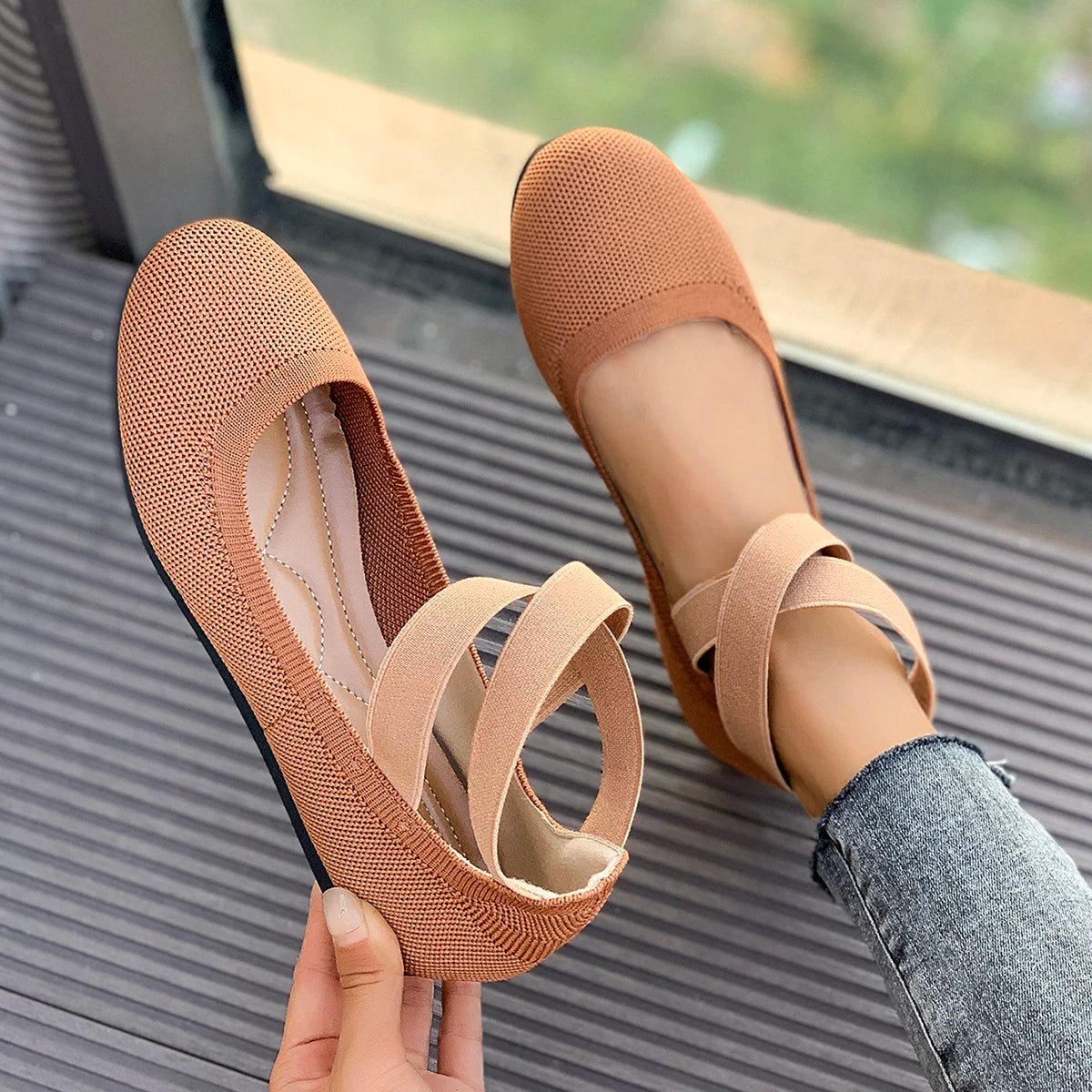 Nuage doux Chic ☁️ - Chaussures plates super confortables (ergonomiques)