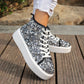 Glitter Bianca – Basket Montante Ultra Confortable