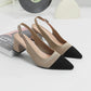 Sandrah Isadora - Chaussures à Talons Moyens Très Élégantes et Confortables