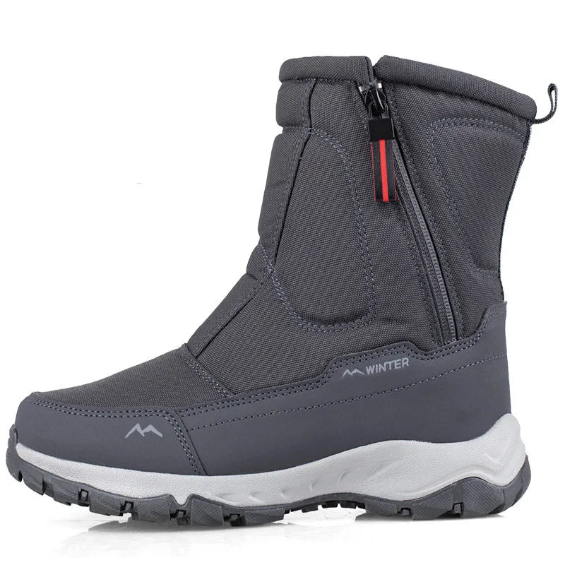 🥾 Bottes d’Hiver Homme HeatGuard™ – Chaleur, Style et Grande Taille