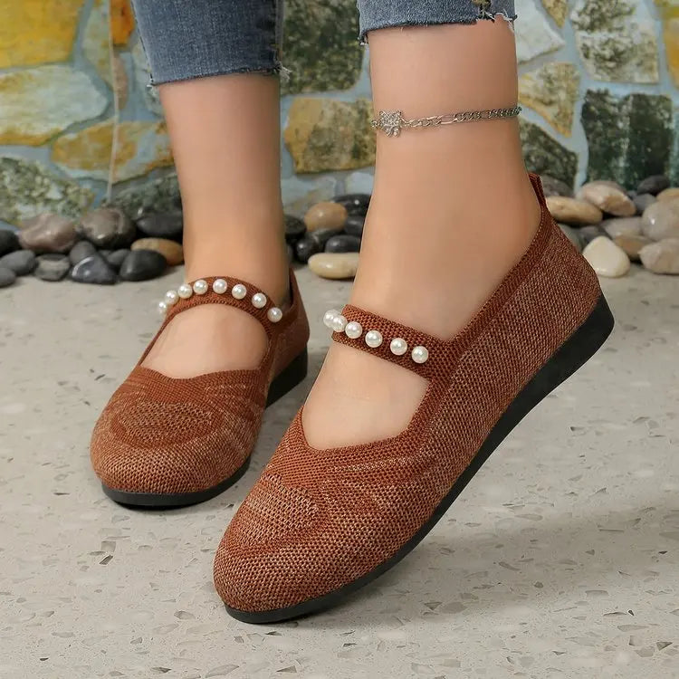 Pearlitta Marie - Chaussure Semi-Orthopédique en Maille Respirante Ultra-légère