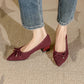 Miss Isadora Lianna Pump – Escarpin à Talon Bloc Élégant et Confortabl