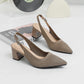 Sandrah Isadora - Chaussures à Talons Moyens Très Élégantes et Confortables
