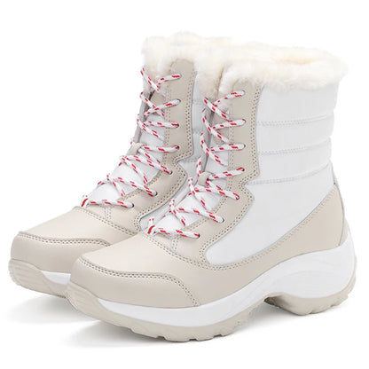 ❄️ Bottines Femme AZGB™ – Chaleur, Stabilité & Hauteur Confort