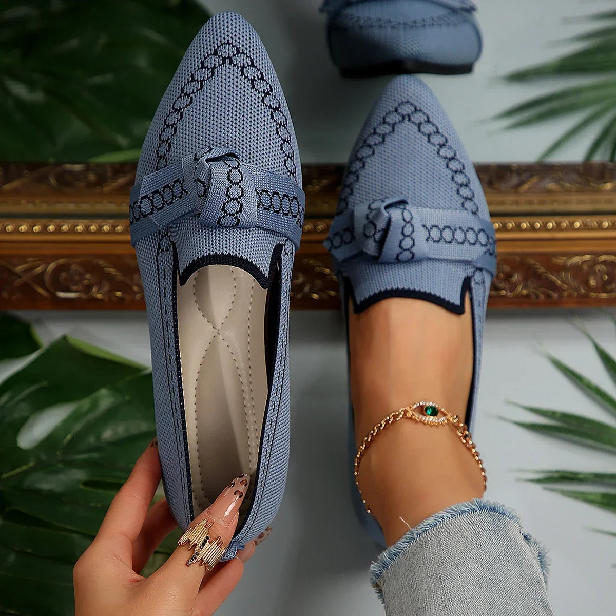 Sarena Marie Parna – Mocassin Ultra-Confortable et Aéré