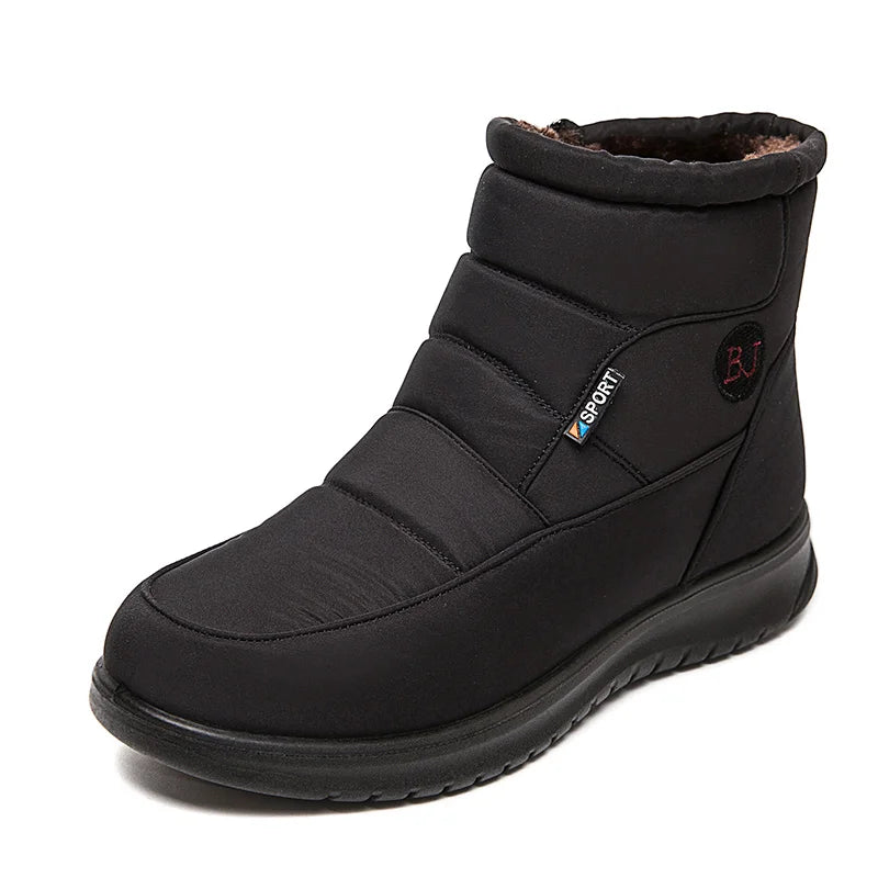 👢 Bottines Hiver Femme SnowEase™ – Douceur, Chaleur et Élégance