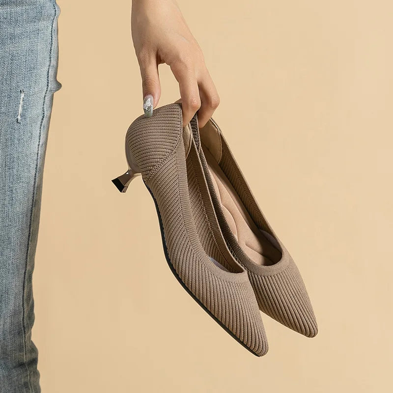 Miss Isadora Stilleto - Chaussures à Talons Bas Très Élégantes et Confortables