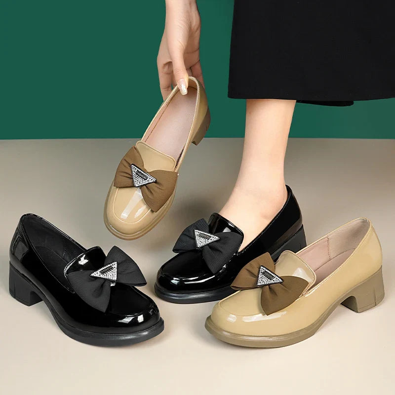 Elna Daux – Chaussure en Cuir Véritable