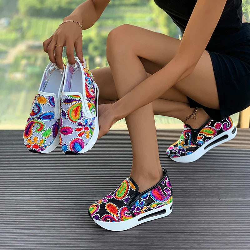 Elisa Desigual - Baskets pour femmes super confortables